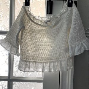 Off the shoulder top